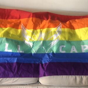 Washington Capitals Flag “ All Caps”